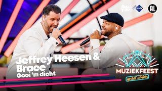 Jeffrey Heesen amp Brace  Gooi m dicht LIVE • Muziekfeest op het Plein 2024  Sterren NL [upl. by Estella162]