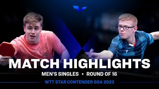 Truls Moregard vs Felix Lebrun  MS R16  WTT Star Contender Goa 2023 [upl. by Gamaliel]