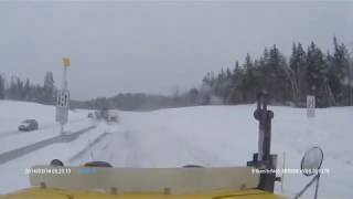 Snow Plow accident [upl. by Yared711]