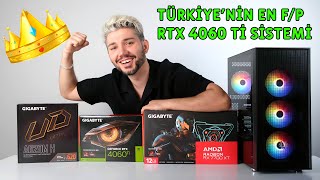 Türkiye’nin En İyi FP RTX 4060 Ti 16GB Toplama Oyun Bilgisayarı [upl. by Nevil]