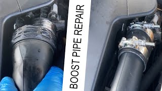 VauxhallOpel Insignia 16L Boost Pipe Repair using TurboZentrum kit [upl. by Adidnere]