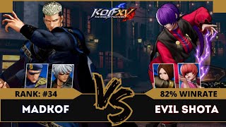 KOFXV⭐ MADKOF KHeidernGoenitz vs EVIL SHOTA OShermieWhipShermie⭐Ranked Match  160424 [upl. by Signe842]