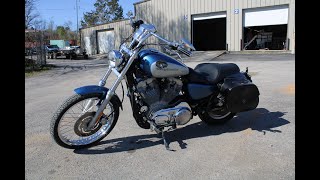 2005 Harley Davidson Sportster 883 Custom Online at Tays Realty amp Auction LLC [upl. by Noreg106]