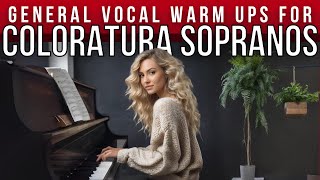 ❤️ Coloratura Soprano Daily Warm Up Exercises  Improve Full Range amp Breath Support For High Soprano [upl. by Mcafee]