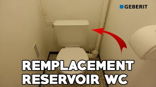 REMPLACEMENT DE RESERVOIR WC [upl. by Ynohtnaleahcim]