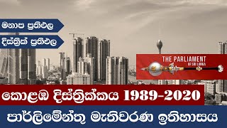 Parliament Election History of Sri Lanka 1989  2020  Colombo District [upl. by Cira]