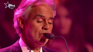 Andrea Bocelli  ‘Time To Say Goodbye’ LIVE  The Global Awards 2018  Classic FM [upl. by Balling]