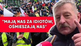 Wspiera rolników Mocne słowa w Poznaniu quotPlują nam w twarz chcą zabrać wszystkoquot [upl. by Theurer846]