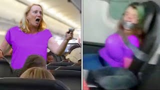 Karens Who Got INSTANT KARMA On Airplanes [upl. by Inahpets]