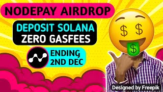 🔥Deposit Solana In Phantom Wallet Lowest Gas fees  Nodepay Wallet Connect  Nodepay Airdrop Claim [upl. by Adnuhsed]