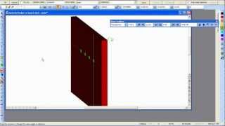 DesignCad 3D Max v22 Tutorial How to position and create holes [upl. by Uke878]