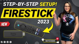 How to SET UP an Amazon FIRESTICK  2023 StepByStep [upl. by Atneuqal35]