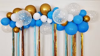 Decoración Con Globos Fácil Y Rápida [upl. by Parish]