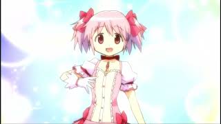 Madoka Magica  The Battle Pentagram「Transformation Scene  Madoka Kaname」 [upl. by Twelve457]