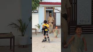 Bakri ke bacche ke sath kiya skating shorts advik viral cutebaby [upl. by Angy513]