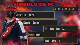 MÁS DE 100 NOMBRES UNICOS PARA QUE USES en FREE FIRE 🔥 NOMBRES INSANOS BRASILEÑOS PARA FREE FIRE 🔥 [upl. by Natale842]