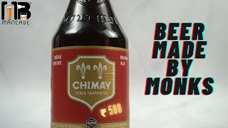 Chimay Brown Ale Beer Review in Hindi  Authentic Trappist Beer  BeerThursday [upl. by Sileas]