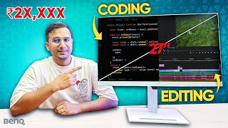 Best 27 Inch 2K IPS Monitor For Coding Trading Video Editing amp Gaming  BenQ GW2790QT Review 🔥 [upl. by Joacimah]