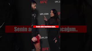 İBO ASLAN UFC MUHABİRİNİ ANNESİNİN YAPTIĞI YEMEKLERİ YEMEYE DAVET EDİYOR ufc mma iboaslan [upl. by Doreg]