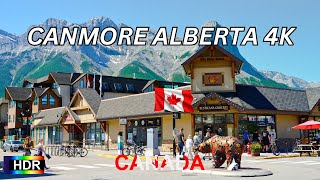 Canmore Alberta Canada Travel 4K HDR 60fps [upl. by Briny590]