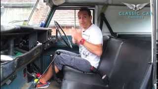 How to use the Red and Yellow levers and freewheeling hubs on a Series Land Rover 0 [upl. by Notneiuq]