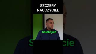 SZCZERY NAUCZYCIEL shorts szkołaedukacja [upl. by Minardi]