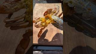 Chargrilled Blue Crabs recipesbyaldenb food garlicbutter recipe [upl. by Auehsoj754]