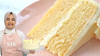 It took me months to perfect this VANILLA CAKE recipe Soft fluffy vanilla cake [upl. by Elime]