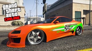 GTA 5  JESTER CLASSIC Customization Fast amp Furious TOYOTA SUPRA BUILD [upl. by Mohandas]