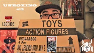 Marvel Legends Unboxing 3 and Mafex Iron Spider [upl. by Novled]