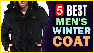 🔥 Best Mens Winter Coats in 2024 ☑️ TOP 5 ☑️ [upl. by Balling]