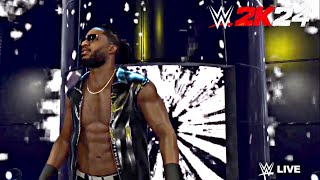 WWE 2K24 Updated Trick Williams Entrance [upl. by Annaor824]