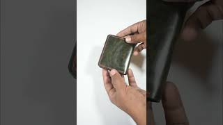 Making Leather Cardholder handmade leathergoods [upl. by Auqenaj994]