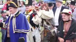 Rochester Dickens Festival 2013 parade [upl. by Breskin]