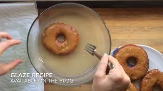 Vegan Old Fashioned Sour Creamless Donuts [upl. by Balcke]