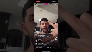 Brawadis live on instagram she cheated Part 4 [upl. by Layod]