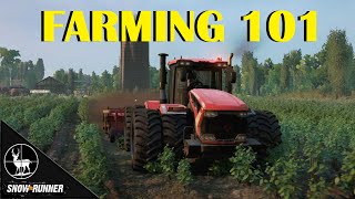 How Farming Works  SnowRunner  Phase 8 Grand Harvest DLC [upl. by Nev]