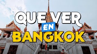 🧳️ TOP 10 Que Ver en Bangkok ✈️ Guía Turística Que Hacer en Bangkok [upl. by Zaraf]