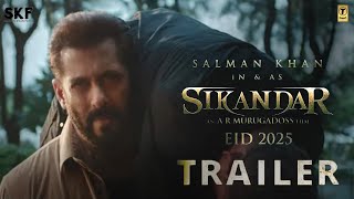 SIKANDAR Trailer  Salman Khan  Rashmika Mandanna  A R Murugadoss  SKF [upl. by Llered]