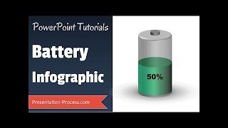 How to Create 3D Battery Infographic in PowerPoint [upl. by Mcafee149]