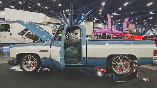 HOUSTON AUTORAMA 2021 Trucks Muscle Cars Hot Rods Low Riders Customs and more [upl. by Karyn151]