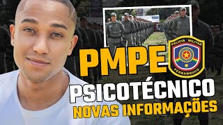 Entrevista Psicológica pode REPROVAR no Psicotécnico Novas informações da PMPE [upl. by Ardnahc]