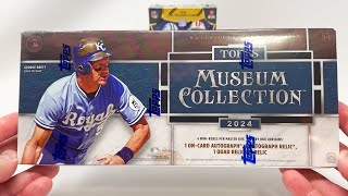 Ripping 2024 TOPPS Museum Collection Baseball Hobby Box [upl. by Rubi]