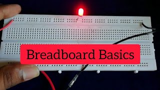 Breadboard ConnectionsBasics Diploma  BTECH  Experiment [upl. by Brandais]