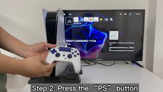 How to connect the controller to PS4 [upl. by Kavita384]