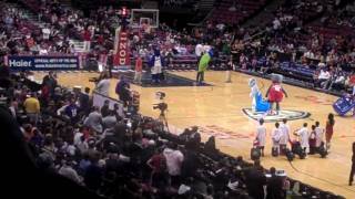 NBA Mascots Play Musical Chairs [upl. by Otilesoj11]