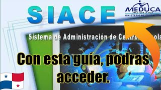 Ingresar a SIACE  MEDUCA  Panamá  Sin Extensiones  Microsoft Edge [upl. by Bonner]