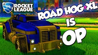 Road Hog XL is OP  Rocket League Montage [upl. by Adnama950]