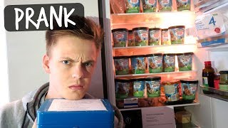 HIDDEN KEY ICE CREAM PRANK ON EX ROOMMATE [upl. by Anoval]