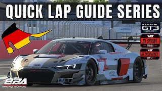 HockenheimRing  Audi R8 LMS EVO II GT3  iRacing Lap Guide 137521 🚨 [upl. by Evot569]